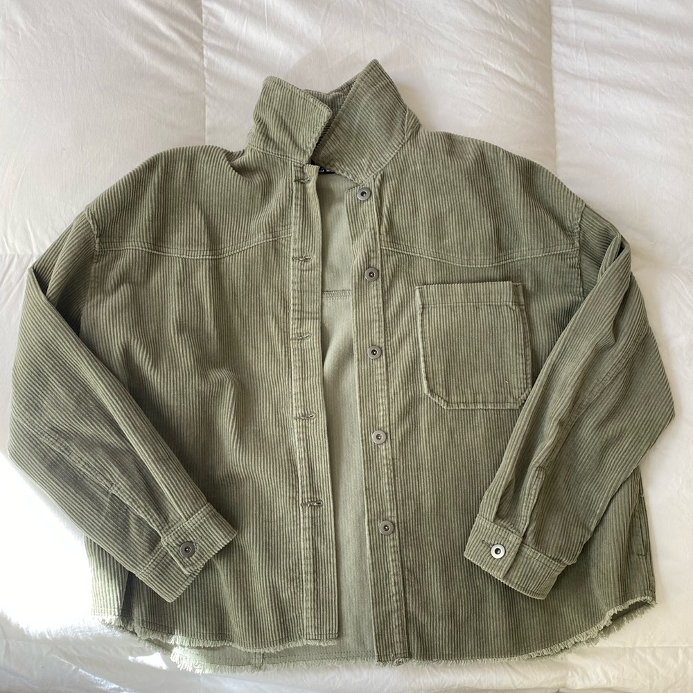 EUC Zara Corduroy Shirt